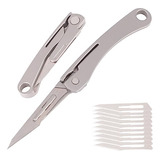 Ts105 Titanium Folding Scalpel Knife, Mini Slip Joint U...