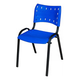 Cadeira Escolar Iso Consultório Reforçada Varias Cores Lbx