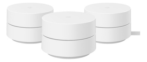 Routers Google Wifi Pack De 3 2,4 5ghz Ieee 802.11a/b/g/n/ac Color Blanco