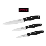 Chicago Cutlery Ellsworth  Set X3 Pz Cuchillas By Pyrex