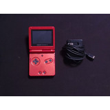 Game Boy Advance Sp Gba 1 Luz 001 Rojo A