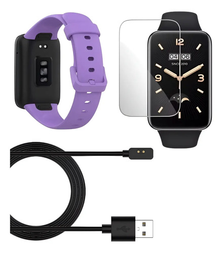Cargador + Correa + Micas Para Xiaomi Mi Band 7 Pro | Envío gratis