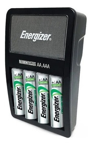 Cargador De Pilas Recargables Aa/aaa Energizer 2 Baterias Aa