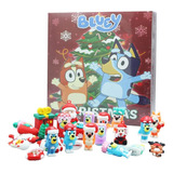 Set 24 Figuras Bluey Bingo Etc 1x Calendario Navidad Elige