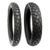 Jgo. Llantas Btrubber  Moto Dp 20-80  80/90-17 Y 110/80-17 