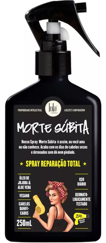 Spray Reparação Total Morte Súbita 250ml Lola Cosmetics