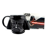 Caneca Porcelana Star Wars Guerra Estrelas Darth Vader 500ml