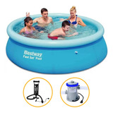 Piscina Inflável 3.800 Litros + Filtro + Bomba - Bestway