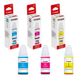 Kit 3 Refis Tinta Para Canon Gi190 G1100 G2100 G3100 G4100