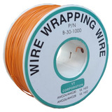 Cable 30 Awg Rollo 200m Wire Wrapping Color Naranja