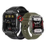 Reloj Inteligente Militar Para Hombre Ip68 A Prueba De Agua