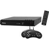 Dvd Philco Game,usb, Mp3, 2 Joysticks, Preto Ph150-bivolt