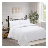 Cubrecama De 1.5 Plaza Quilt Bordado Elegance - Doral.