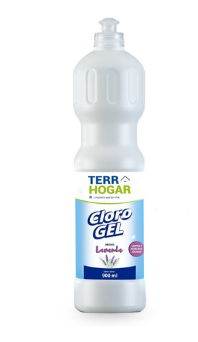 Limpiador Cloro Gel Lavanda Terrahogar Blanqueador 900ml