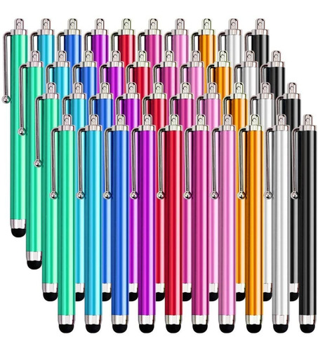 Lapices Opticos Para Pantalla Tactil 40 Piezas Multicolor