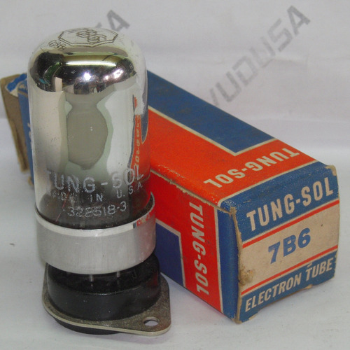 Válvula Electrónica Vacuum Tube 7b6 Similar 7c6 6sq7