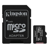 Cartão 256gb Microsd Com Adaptador Sd - Classe 10 - Kingston