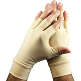 Guantes Sin Dedos De Tono De Piel Claro Para Cubrir Moretone