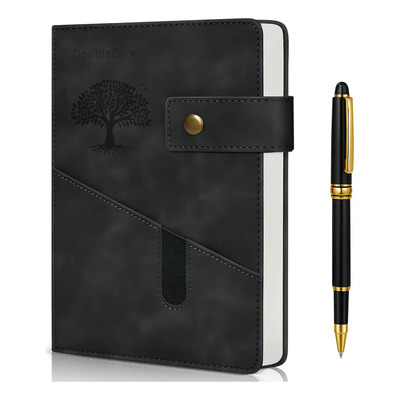 Libreta de Notas A5 con Bolsillo + 1 Bolígrafo, Bonita Cuaderno De Notas Libreta Pasta Dura , Ejecutiva Diarios Personales Notebook Oficina, Viajes de Negocios para Hombres Mujeres Regalo | MercadoLibre
