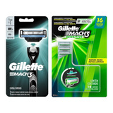 Aparelho Mach3 + Gillette Mach3 Sensitive - 16 Cargas