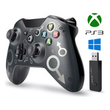 Controle Sem Fio Xbox One, Pc, Ps3 - Preto