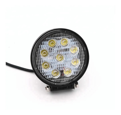 Faro Led Auxiliar Proyector 9 Led 27w Auto 4x4 Agro Off Road