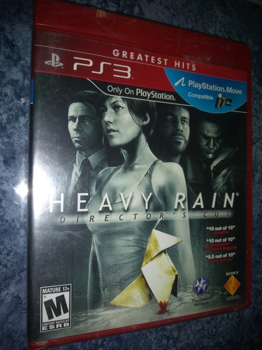 Playstation 3 Ps3 Video Juego Heavy Rain Director's Cut Move