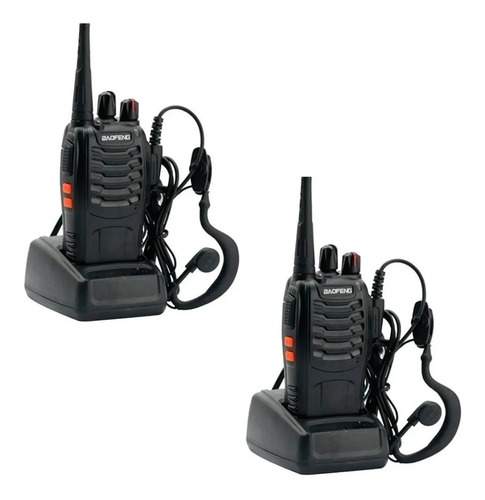 Kit X 2 Handy Radio Baofeng Bf-999s 16ch Uhf Original