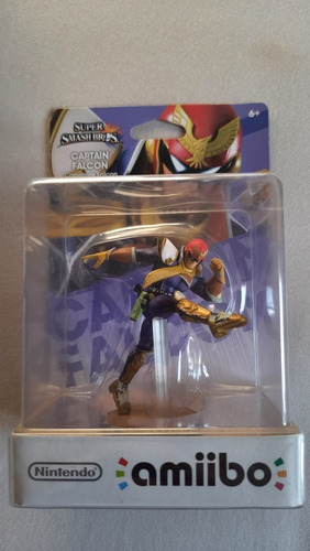 Amiibo Captain Falcon - Nintendo Switch F-zero 99 Wii U Orig