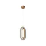 Pendente Cristal Oval Moderno Rose Gold Luminária 18w Bivolt