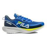 Zapatillas Fila Activewear Transition F01r00083 Color Azul/blanco - Adulto 40 Ar