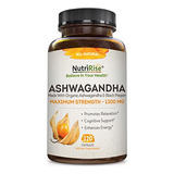 Organic Ashwagandha Capsules - High Potency 1300 Mg: Ultimat