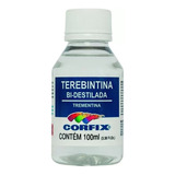 Terebintina Bi-destilada Diluente Corfix 100ml
