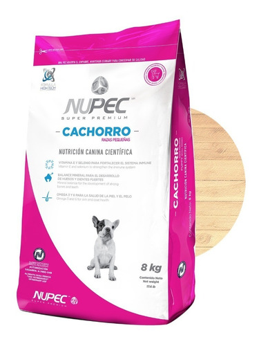 Nupec Cachorro Razas Pequeñas 8 Kg