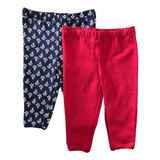 Set De 2 Legging Para Bebé Niña, 127g178, Carters