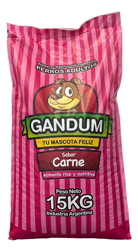 Alimento Balanceado Gandum Perro Economico Bolsa 15kg