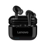 Audífonos In-ear Gamer Inalámbricos Lenovo Livepods Lp1s Negro Con Luz Led