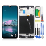 Pantalla Para Samsung A10 Sm-a105/105m Con Marco Original