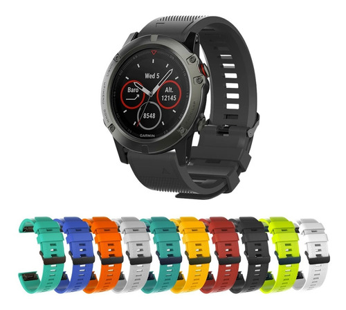 Pulseira Para Garmin 26mm Fenix 3. 3hr . 5x . 5xplus . 6x