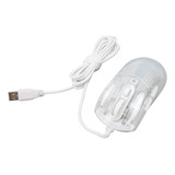 Mouse Para Juegos Transparente Con Cable, 12800 Dpi, 7 Tecla