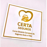 Placa Identificação De Mesa Personalizada 20cm X 20cm 1unid