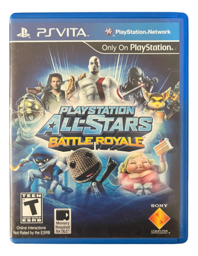 Playstation All-stars Battle Royale Ps Vita Jogo Original