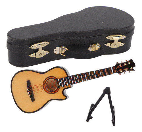 Miniguitarra De Madera, Modelo De Guitarra En Miniatura S
