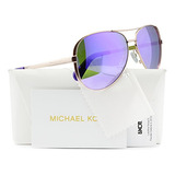 Michael Kors Mk5004 Chelsea Aviator Gafas De Sol Oro Rosa Co