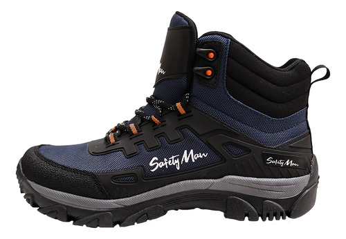 Botas Para Hombre Safetyman Trepator Senderismo Azul