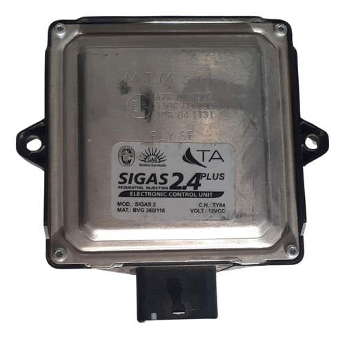 Ecu Sigas 2.4 Plus Tomassetto 5ta Generacion