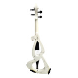 Violin Electrico Soijing + Funda Blanco Usado Musicapilar