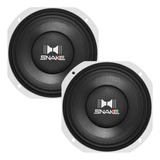 2 Falantes Medio Grave Woofer Snake Esx608 8 300w Rms 8 Ohms