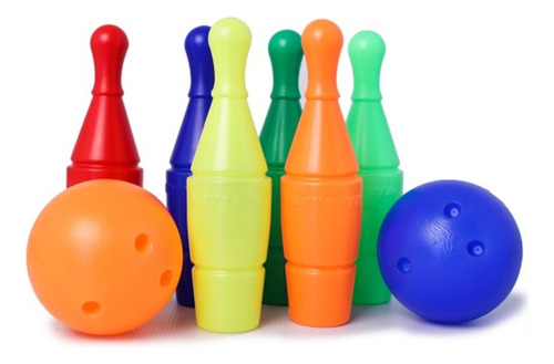 Juego De Bolos Para Niño Colores Surtidos Marca Boy Toys Boy