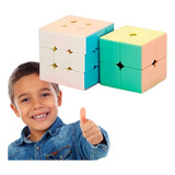 Cubo 3x3 + 2x2 Uso Profesional Juguete Didactico Para Niños